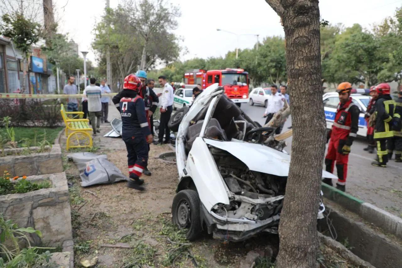 پراید-تصادف۱