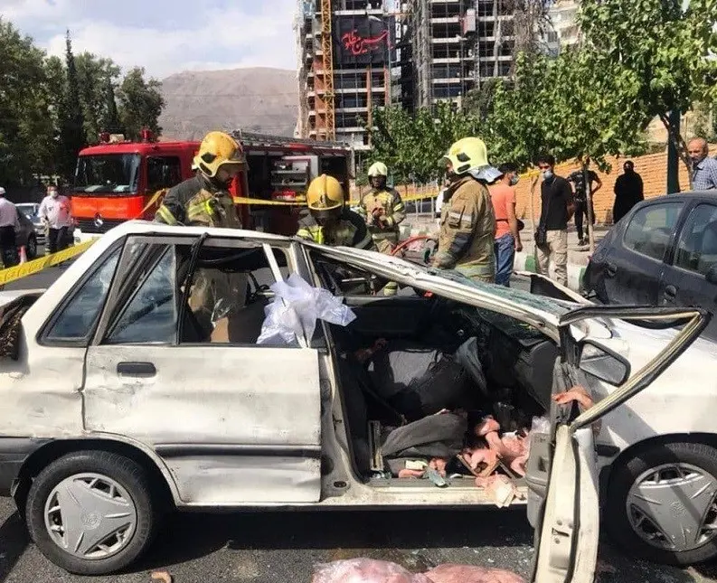 تصادف پراید-پژو ۲