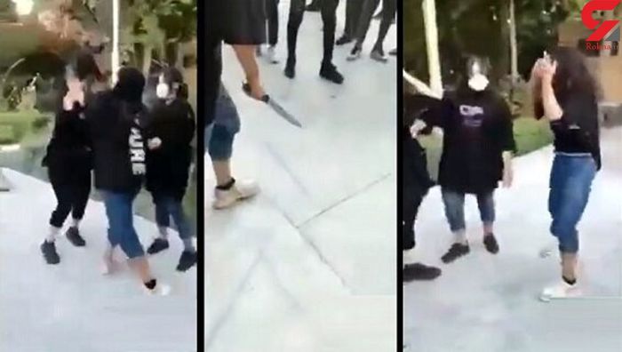 هلیا دلیل قمه کشی خود را اعلام کرد! / عکس