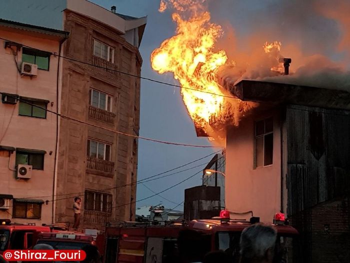 آتش‌سوزی در شیراز 3 کشته برجای گذاشت