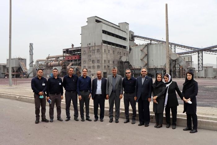 تاسیس نمایندگی انجمن مدیریت سبز ایران در استان هرمزگان در کارخانه گندله سازی مادکوش