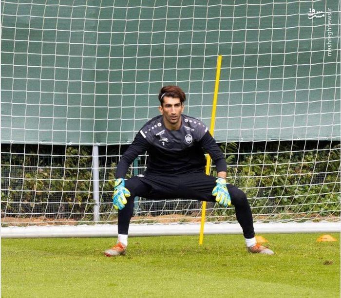 دروازه بان پرسپولیسی سورپرایز شد + عکس