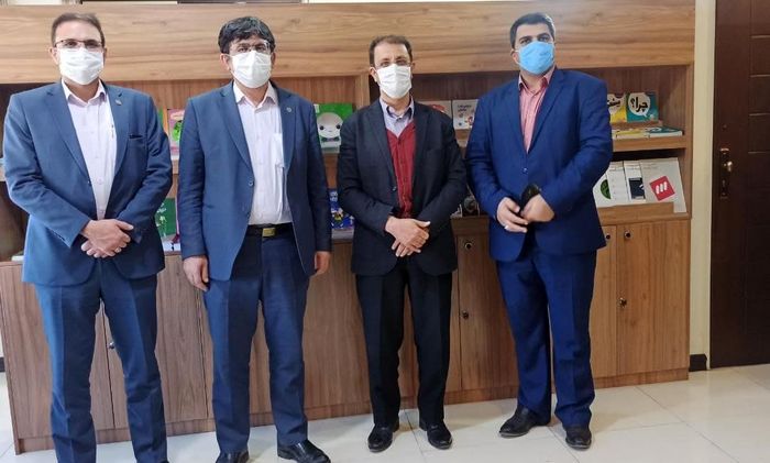 بازدید سرپرست اداره کل تامین اجتماعی استان اصفهان از موسسه صمت