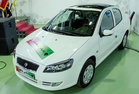 رونمایی از رانا سقف شیشه ای توسط ایران خودرو + عکس